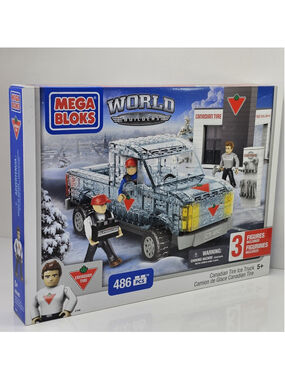 SEALED Mega Bloks Canadian Tire Ice Truck 486 PCS Limited Edition Set NEW CTC